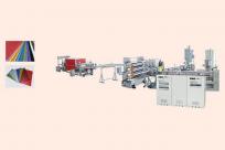 ABS、PP、PS 防靜電塑料片材生產(chǎn)線(xiàn)